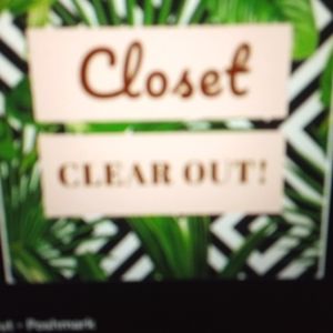Closet clearout